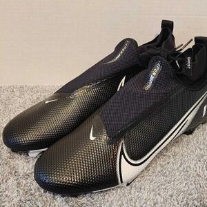 Nike Vapor Edge Pro 360 Football Cleats Men's Sz 15 Black Ghost Laces AO8277-001